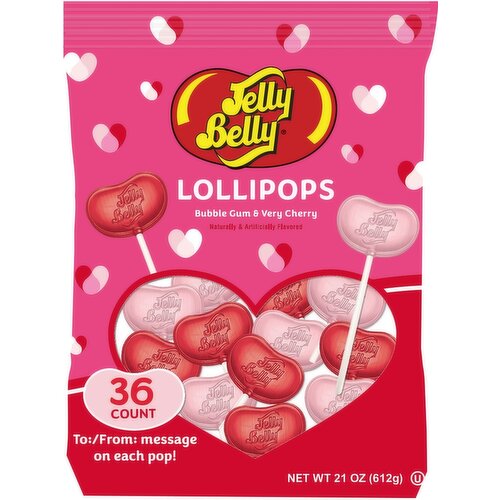 Jelly Belly Valantines Pops